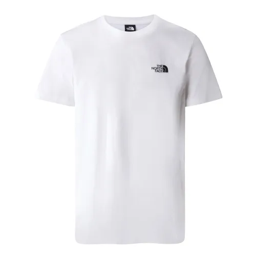 Футболка The North Face Simple Dome 0A87NGFN41 - Белая