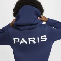 Paris Saint-Germain Club Big дитячі (для хлопчиків) Nike Soccer Pullover Толстовка з капюшоном блакитний