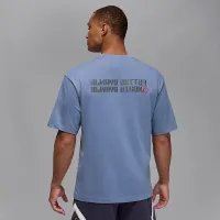 Nike Jordan Sport x Howard University чоловічі Dri-FIT футболка блакитний