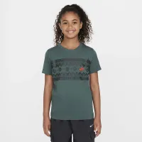 Nike Sportswear Big детские футболка цвет зеленый