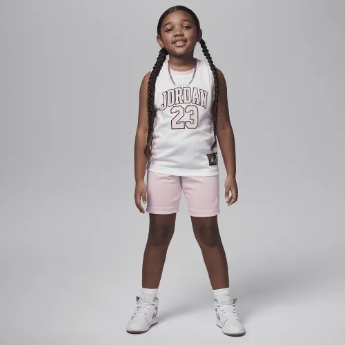 Nike Jordan 23 Jersey Little дитячі 2-Piece Jersey комплект Pink