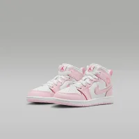 Nike Jordan 1 Mid Little детские Кроссовки Pink
