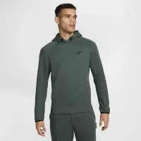 Nike Sportswear Tech Fleece мужские Pullover Толстовка с капюшоном цвет зеленый