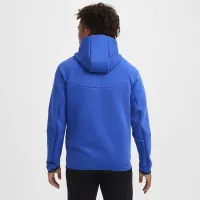 Nike Tech мужские Full-Zip Windrunner Толстовка с капюшоном синий