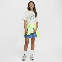Nike Sportswear Girls' футболка колір сірий
