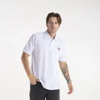 Футболка Prosto Klasyk Polo Dine KL232MTEE3011L - Біла