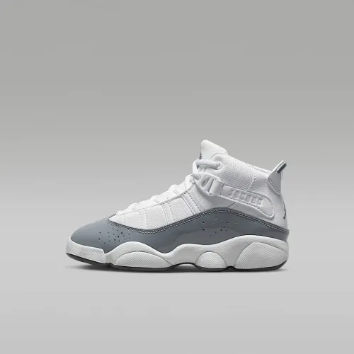 Nike Jordan 6 Rings Little детские Кроссовки цвет белый