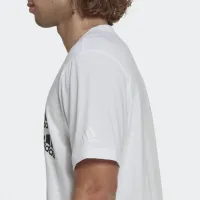 Футболка adidas Essentials BrandLove HL9386 - Белая
