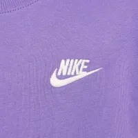 Nike Sportswear Big детские футболка цвет фиолетовый