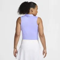Nike Dri-FIT Victory жіноча Sleeveless для гольфу Polo колір фіолетовий