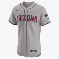 Arizona Diamondbacks чоловічі Nike Dri-FIT ADV MLB Elite Jersey колір сірий
