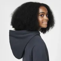 Liverpool FC Third Big дитячі Nike Soccer Pullover Толстовка з капюшоном колір сірий