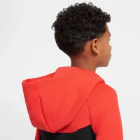 Nike Sportswear Tech Fleece Big дитячі Full-Zip Толстовка з капюшоном колір чорний