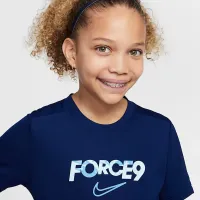 Nike Erling Haaland Academy Big дитячі Dri-FIT Soccer Top блакитний