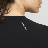 Nike Pro женская Dri-FIT Long-Sleeve Top цвет черный