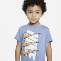 Nike Dri-FIT Dropкомплект Toddler шорти комплект блакитний