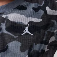 Nike Jordan Brooklyn Essentials Little дитячі Camo Long Sleeve Top колір сірий