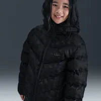 Nike Sportswear All Day Play Big детские Therma-FIT Loose-Fit Puffer Куртка цвет черный