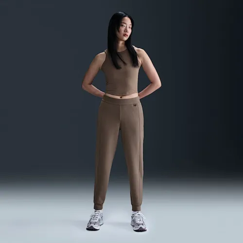 Nike 24.7 ImpossiblySoft женская Dri-FIT Mid-Rise Joggers цвет коричневый