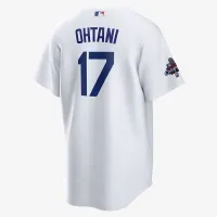 Shohei Ohtani Los Angeles Dodgers 2024 World Series Champions чоловічі Nike MLB Replica Jersey колір білий