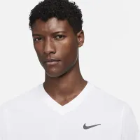 NikeCourt Dri-FIT Victory чоловічі Tennis Top колір білий