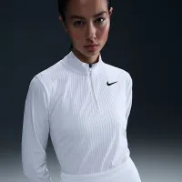 Nike Tour женская Dri-FIT ADV 1/2-Zip для гольфа Top цвет белый