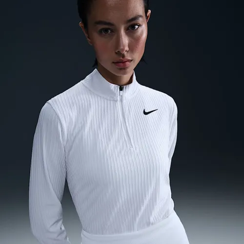 Nike Tour женская Dri-FIT ADV 1/2-Zip для гольфа Top цвет белый