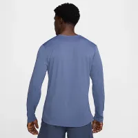 Nike Miler чоловічі Dri-FIT UV Long-Sleeve Running Top блакитний