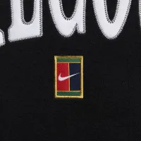 NikeCourt Heritage жіноча Over-оверсайз Crew-Neck Graphic Tennis світшот колір чорний