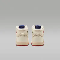 Nike Jordan 1 Retro High OG Little дитячі Кросівки колір білий