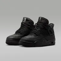 Nike Air Jordan 4 Net женская Кроссовки цвет черный