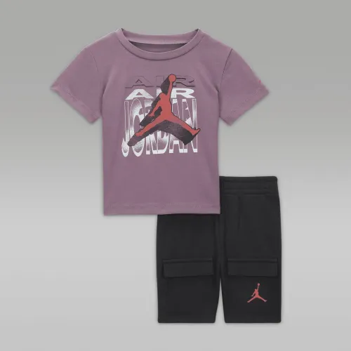 Nike Jordan Air 3-D Baby (12-24M) 2-Piece шорти комплект колір чорний