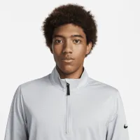 Nike Victory мужские Dri-FIT 1/2-Zip для гольфа Top цвет серый