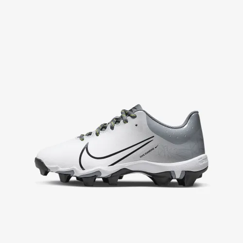 Nike Hyperdiamond 4 Keystone GG Big детские Softball Cleats цвет серый