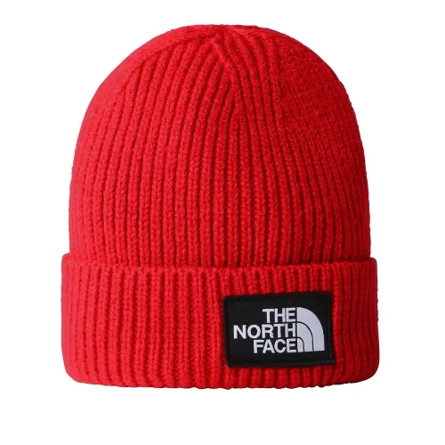 Шапка The North Face Logo Box Beanie 0A3FJX6821 - Червона