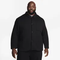 Nike Sportswear Tech Fleece Reimagined мужские оверсайз Shacket цвет черный