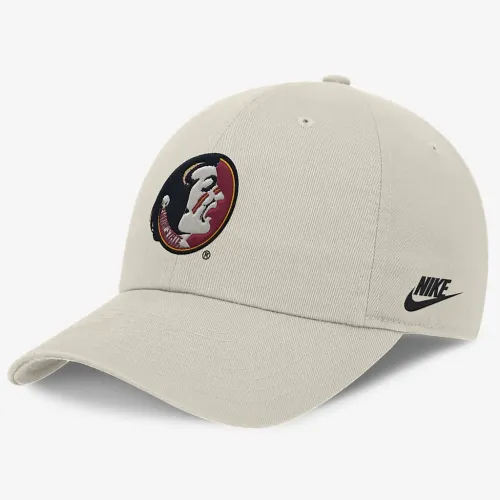 Florida State Seminoles Legacy Club Swoosh мужские Nike Dri-FIT College Adjustable Hat цвет коричневый