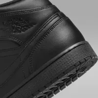 Nike Air Jordan 1 Mid Кроссовки цвет черный