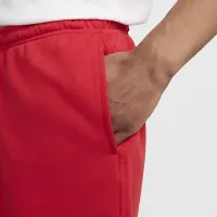 Nike Club чоловічі French Terry Flow шорти колір червоний