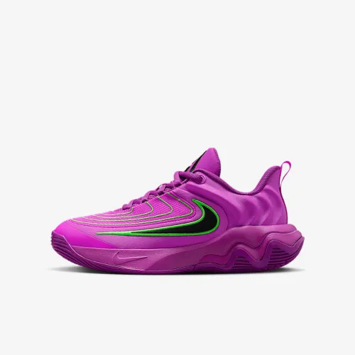 Nike Giannis Immortality 4 Big дитячі баскетбольні Кросівки колір фіолетовий