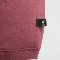 Liverpool FC Club мужские Nike Soccer Pullover Толстовка с капюшоном цвет красный
