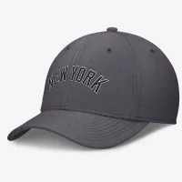 New York Yankees Swoosh чоловічі Nike Dri-FIT MLB Hat колір сірий
