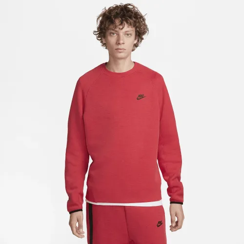 Nike Sportswear Tech Fleece чоловічі Crew колір червоний