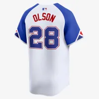 Matt Olson Atlanta Braves City Connect чоловічі Nike Dri-FIT ADV MLB Limited Jersey колір білий