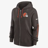 Cleveland цвет коричневыйs Phoenix женская Nike NFL Full-Zip Толстовка с капюшоном цвет коричневый