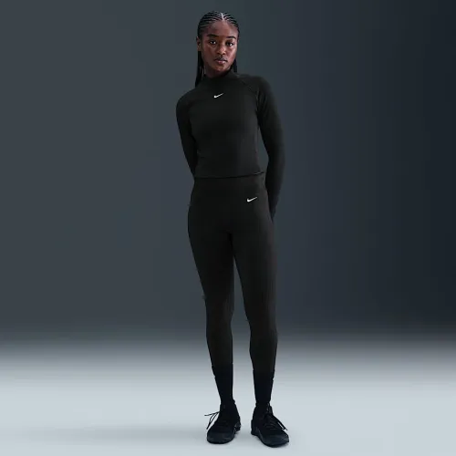 Nike Pro жіноча З високою талією лосіни колір чорний