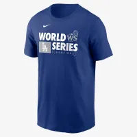 Los Angeles Dodgers 2024 World Series Champions Roster чоловічі Nike MLB футболка блакитний