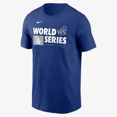 Los Angeles Dodgers 2024 World Series Champions Roster чоловічі Nike MLB футболка блакитний
