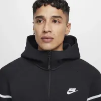 Nike Tech Windrunner чоловічі Reflective Details Fleece Full-Zip Куртка колір чорний
