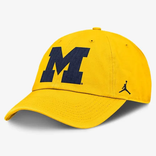 Nike Michigan Wolverines Primetime Club чоловічі Jordan Brand College Adjustable Hat Yellow